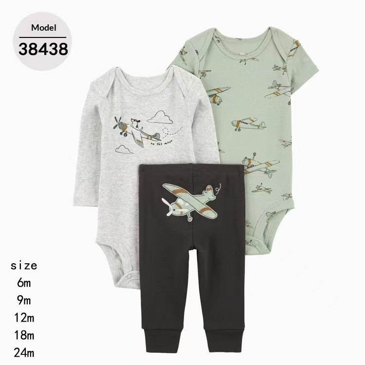 Infant and Toddler Three-Piece Pajama Set