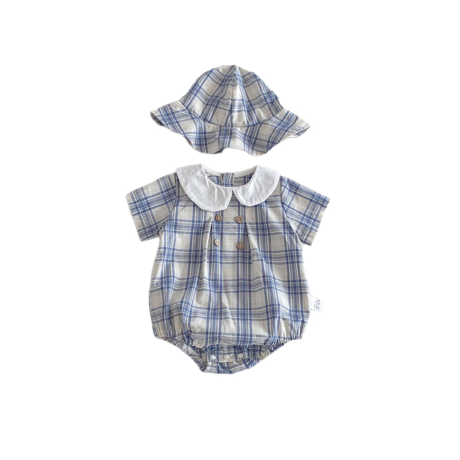 Summer Baby Hooded Romper