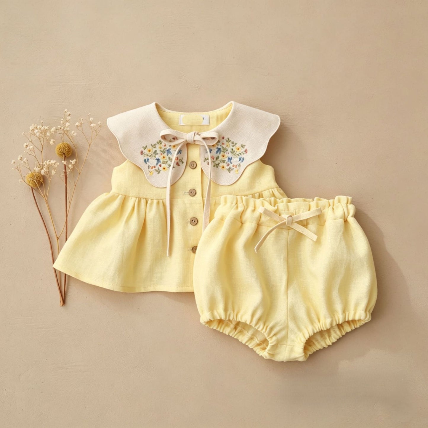 cjcolor::Yellow Briefs Suit