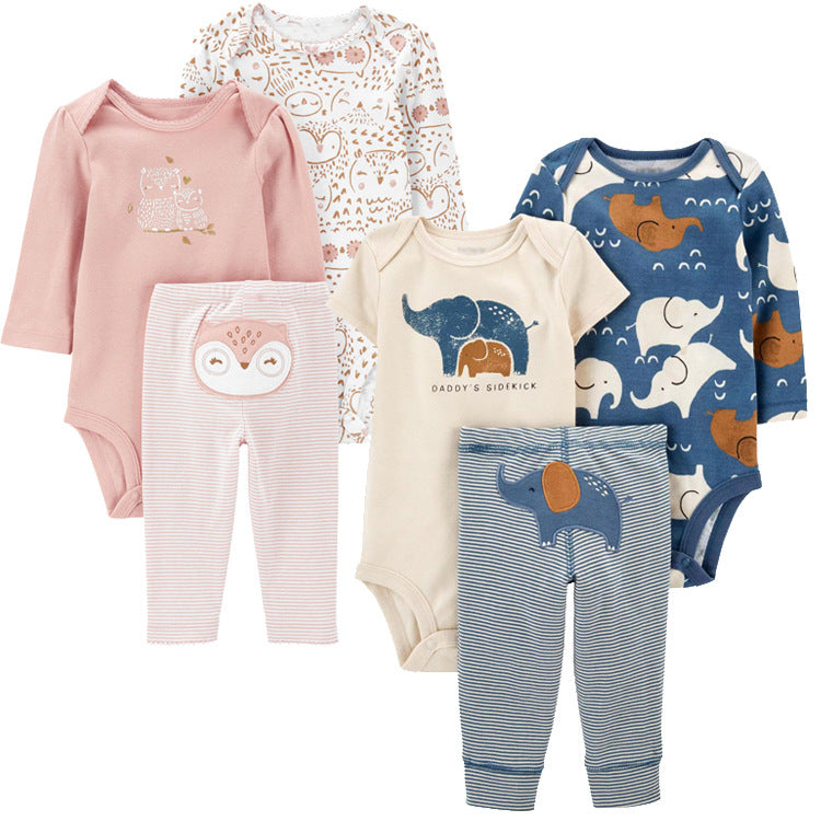 Infant and Toddler Three-Piece Pajama Set