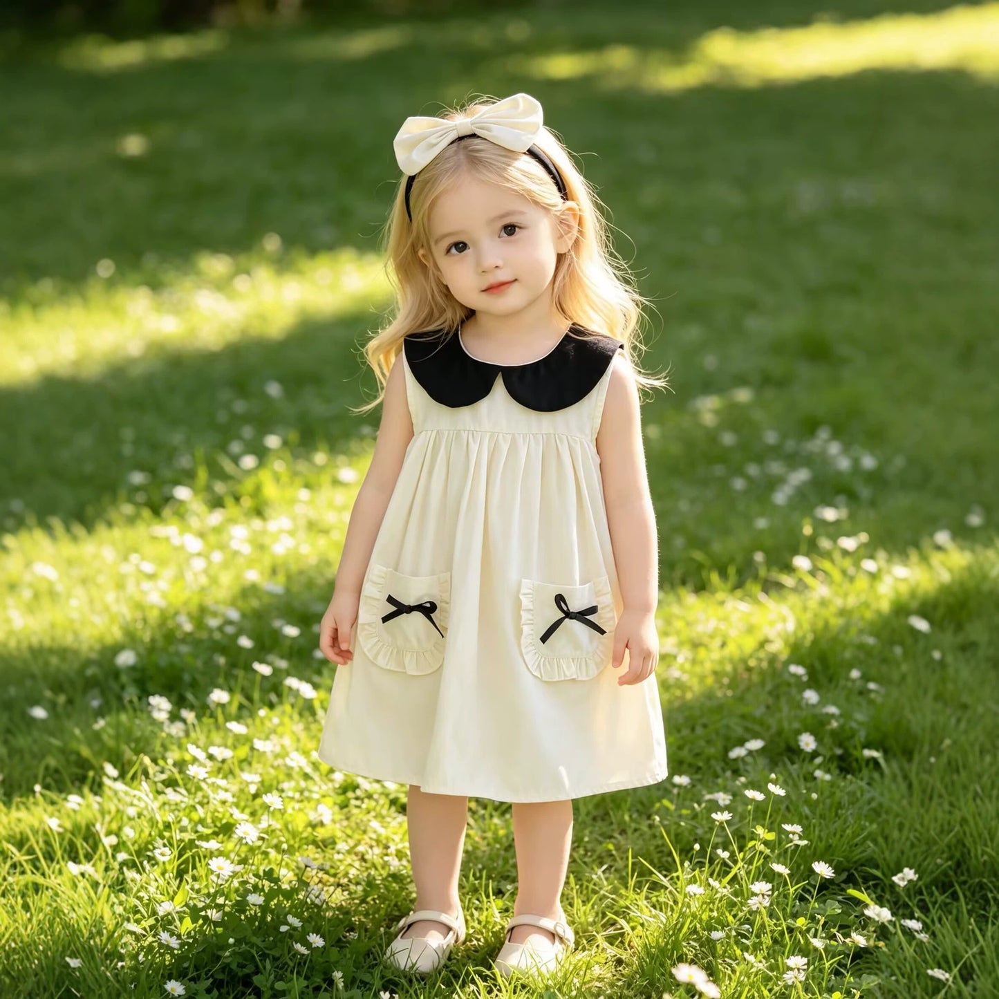 Girls' Hip-Hug Dress