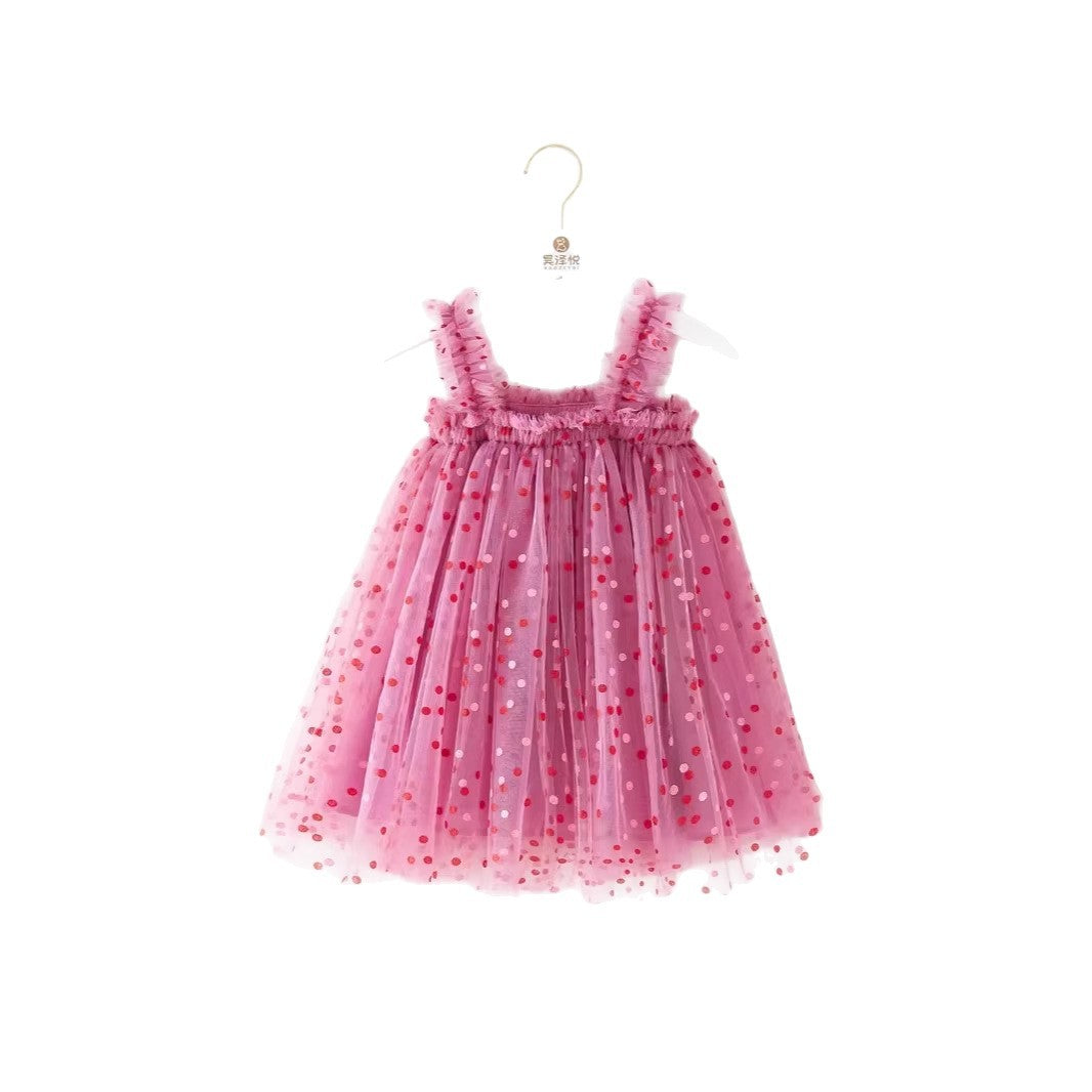 Lace Trimmed Tutu Dress