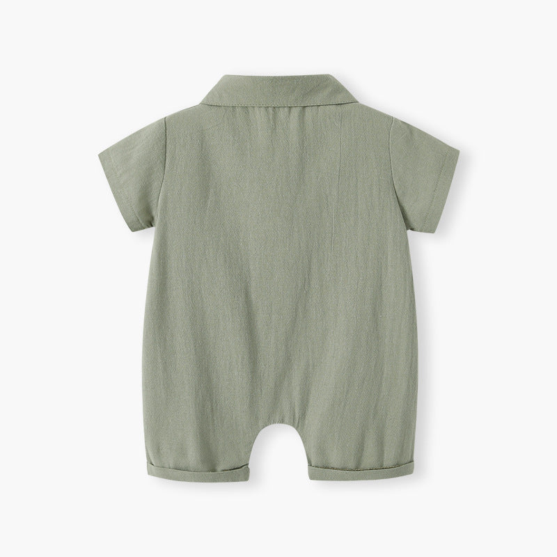 Newborn Baby Boy Casual Onesie