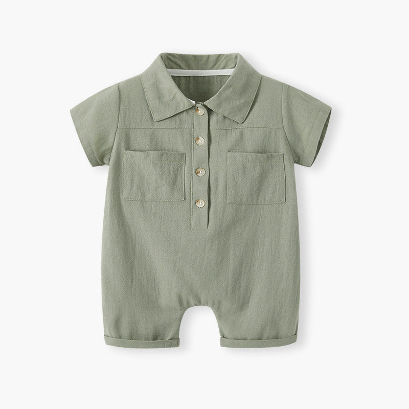 Newborn Baby Boy Casual Onesie